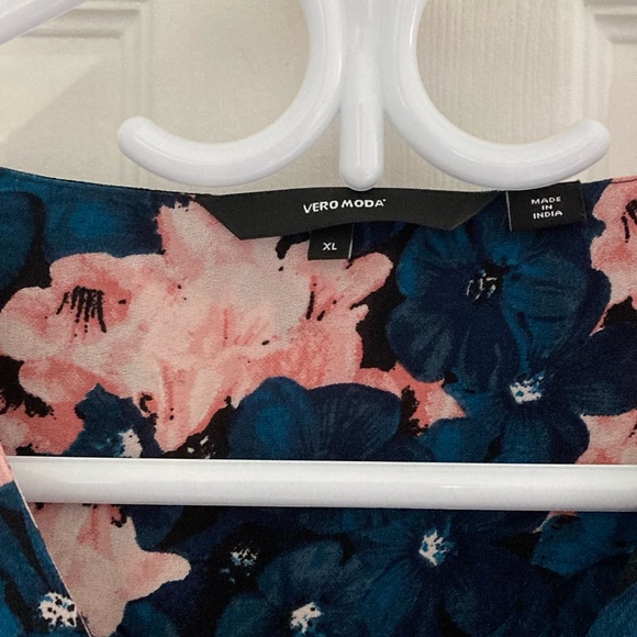 Vero Moda XL Floral Shirtdress - Picture 3 of 12